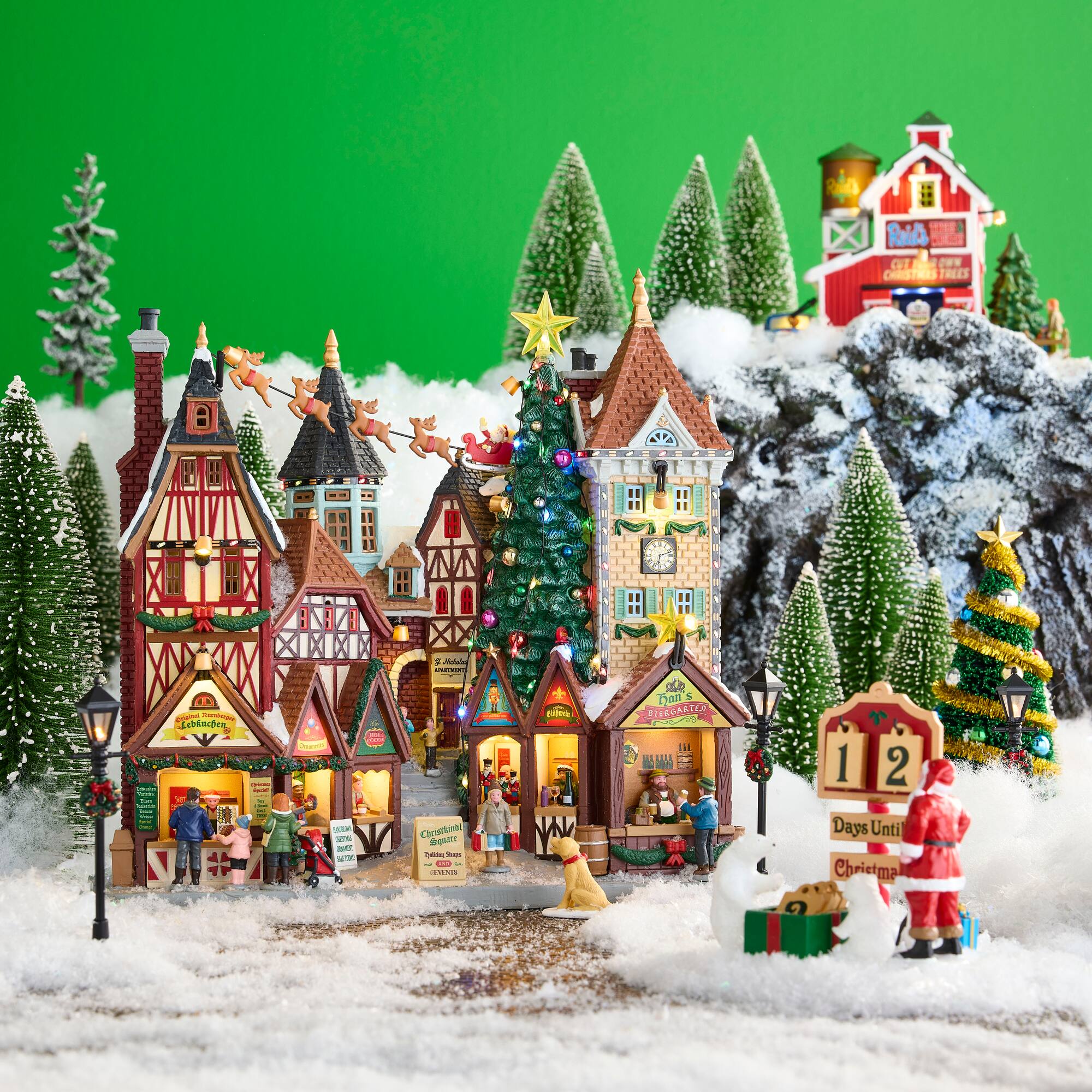 Lemax® Caddington Village Christkindl Square